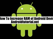 increase ram of android device
