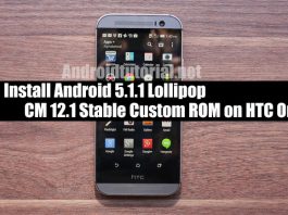 HTC One M8 Android 5.1.1