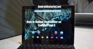 how to unlock bootloader on Google pixel c