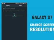 Change Galaxy S7 and S7 Edge resolution back to 1440p after updating it to Android 7.0 Nougat how to change s7 and s7 edge resolution to 1440p