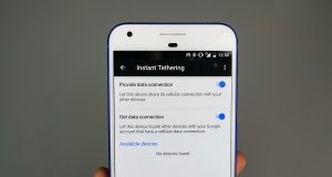 How to use Instant Tethering on Android
