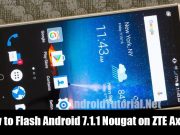 flash Nougat on ZTE Axon 7