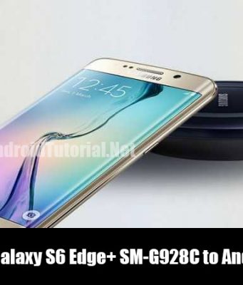Flash Android 7.0 Nougat on Samsung Galaxy S6 Edge+