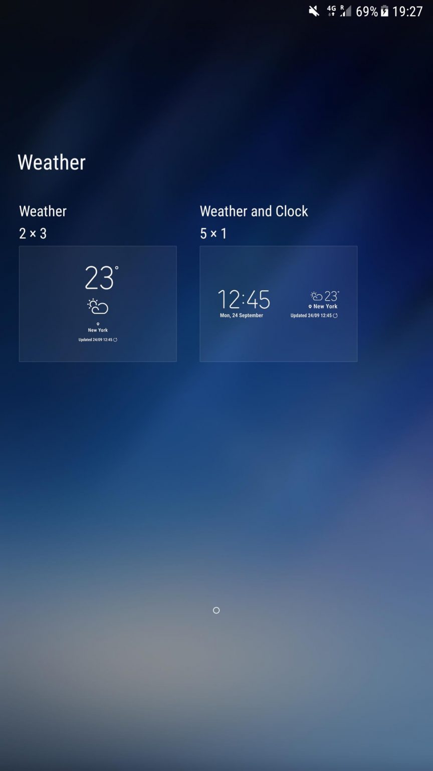 How to Install Galaxy S8 Weather App Widget on any Android How to Install Galaxy S8 Weather App Widget on any Android