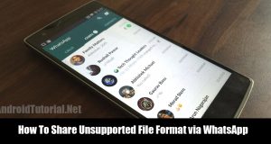 send any unsupported file via WhatsApp