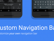 How to customize the nav bar in Android 7.X Nougat