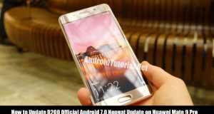 Update B200 Official Android 7.0 Nougat Update on Huawei Mate 9 Pro