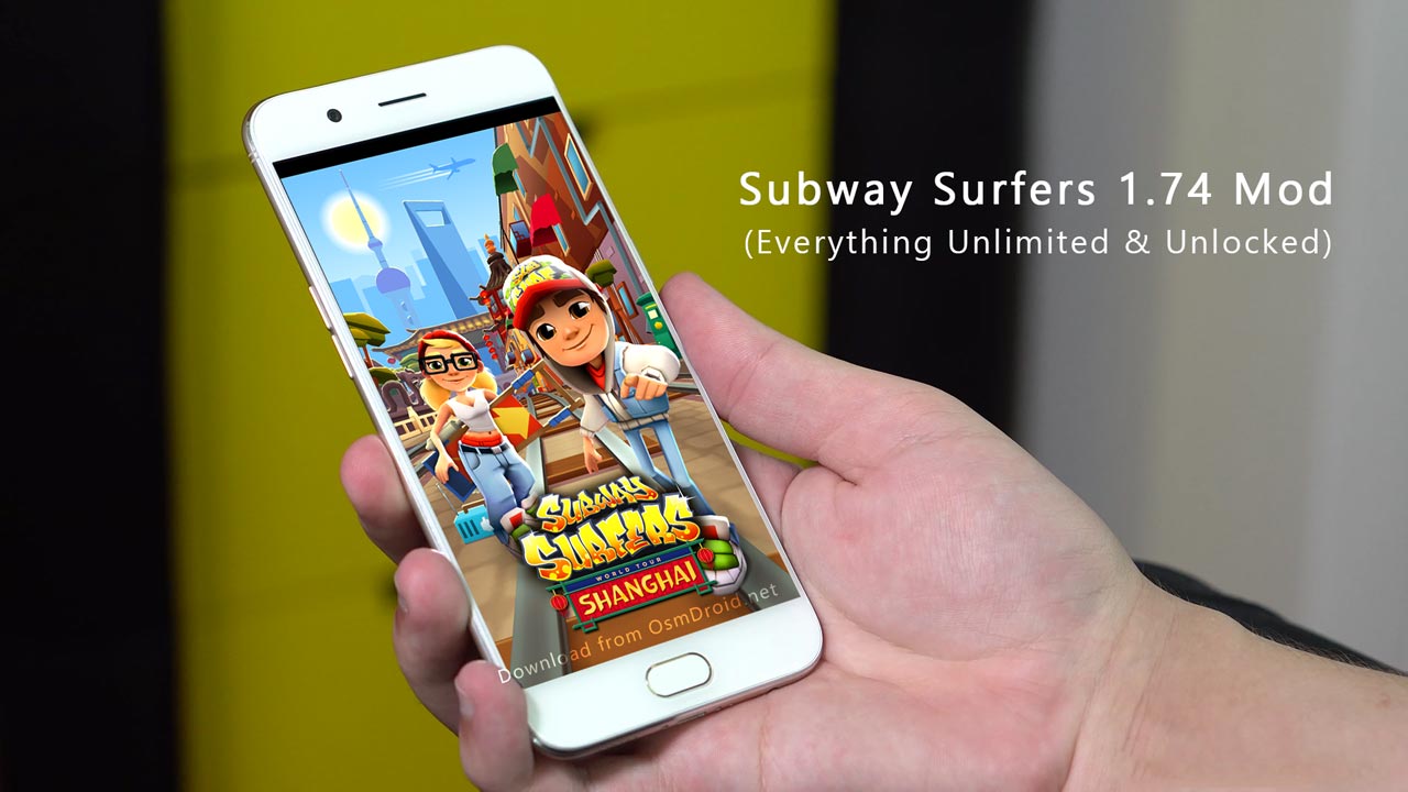 Download Subway Surfers 1.74.0 Shanghai Modded APK