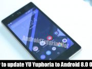 update YU Yuphoria to Android 8.0 Oreo