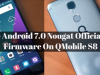 Install Android 7.0 Nougat on QMobile S8