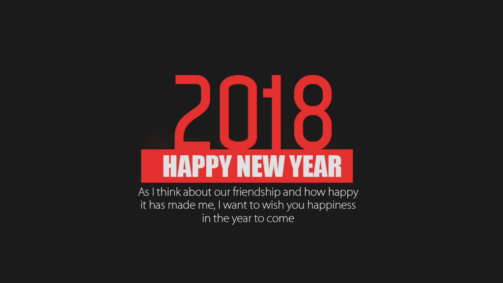 Happy New Year 2018 Status