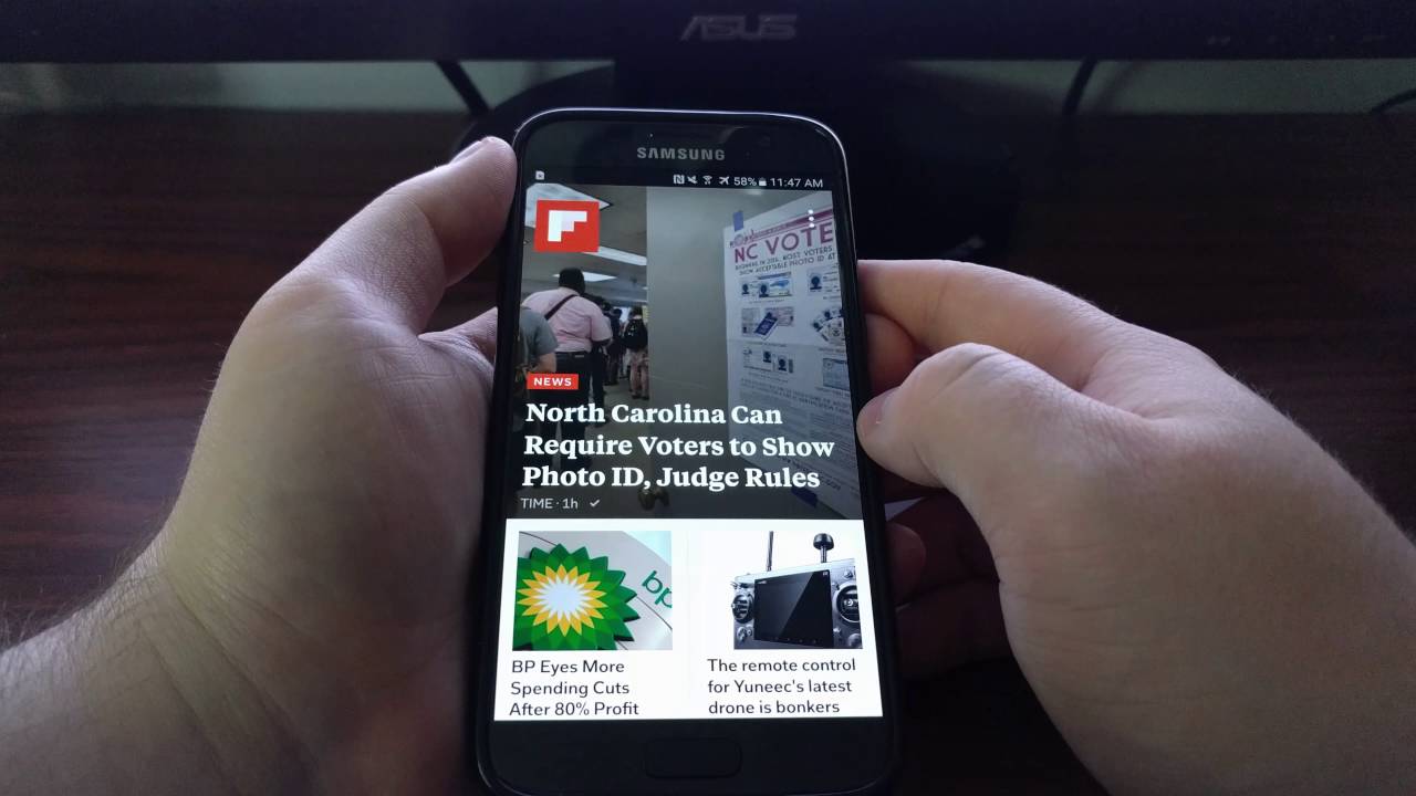 Disable Flipboard on Galaxy S8
