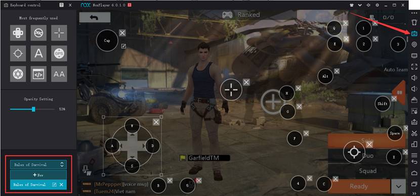 Run Rules Of Survival With Keyboard And Mouse Using Noxplayer Android Tutorial