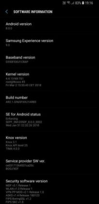 download Galaxy S9 ROM
