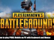play PUBG Mobile on PC with keyboard and mouse