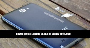 how to install linage os 15.1 on galaxy note 7000