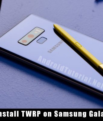 install TWRP on Note 9