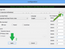 Broadcom Multidownloader Flash Tool