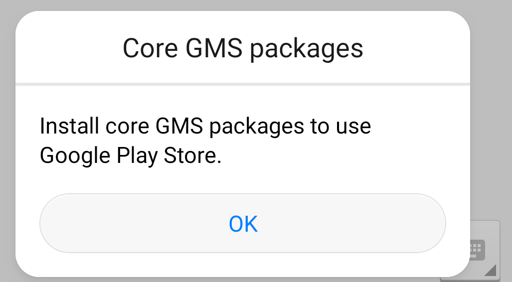 Install Core GMS Packages