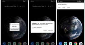 enable screen recorder on Android Q