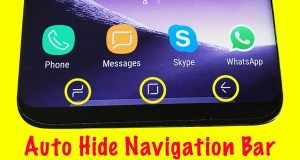 hide navigation bar