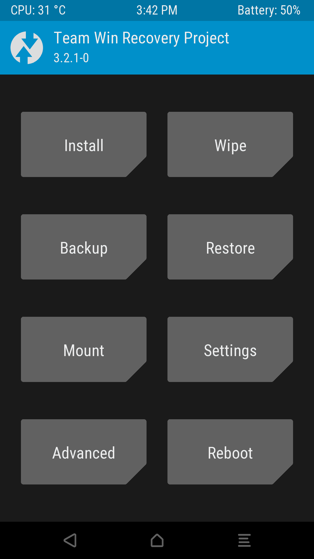 TWRP 3.2.3 Recovery On Xiaomi Mi A2 Lite
