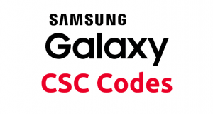 Country Specific Codes for Samsung Devices